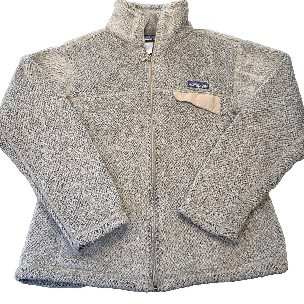 Patagonia Full Zip Re-Tool Jacket Fleece, Sz Medium, Gray